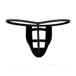 Heren string met open pouch en dubbele banden voor stoere look – Male Power - Afbeelding 5