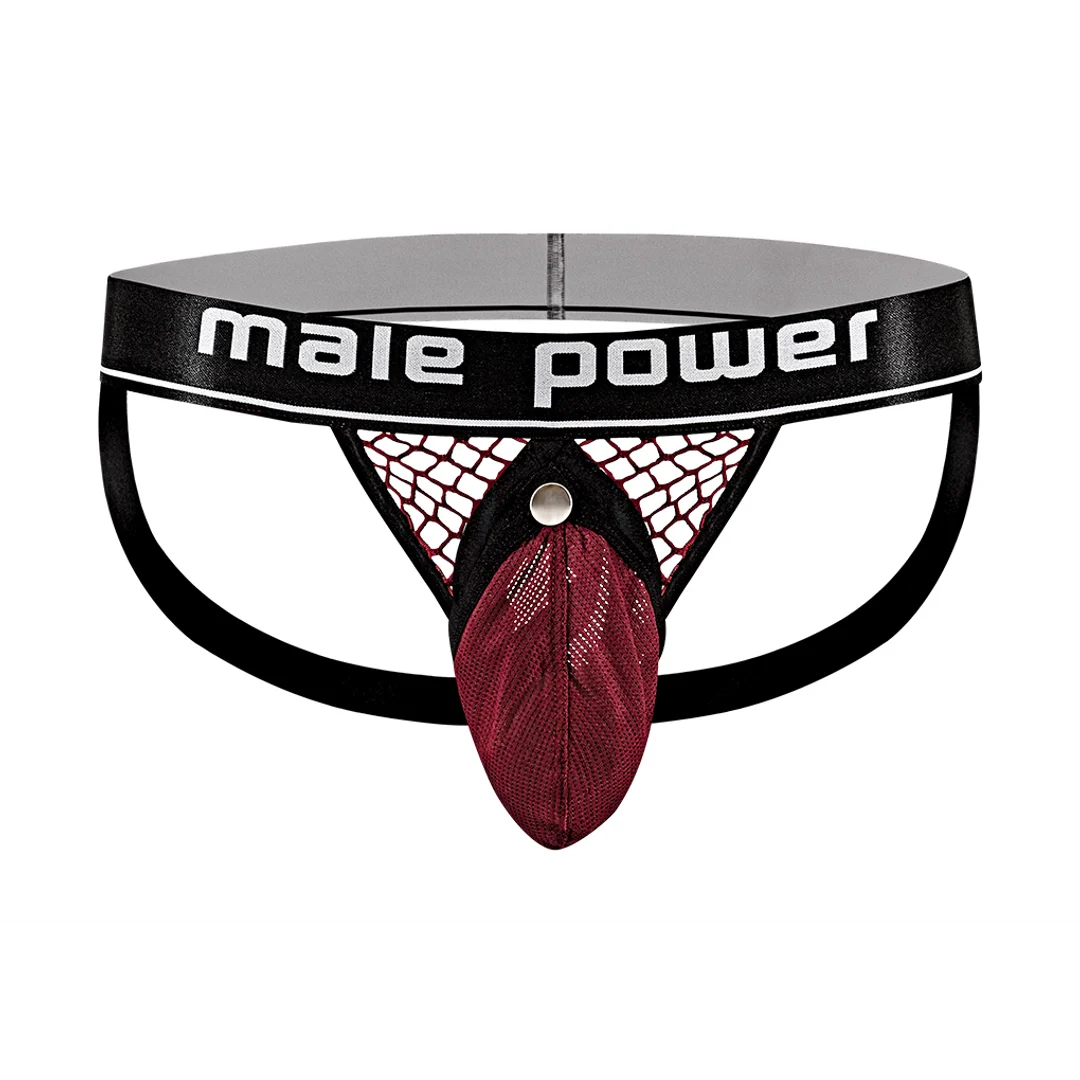 Male Power Jockstrap mit schwarzem Cockring – Bild 22