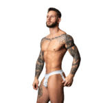 Jockstrap met marmerprint en zacht draaggevoel voor comfort – Male Power - Afbeelding 8
