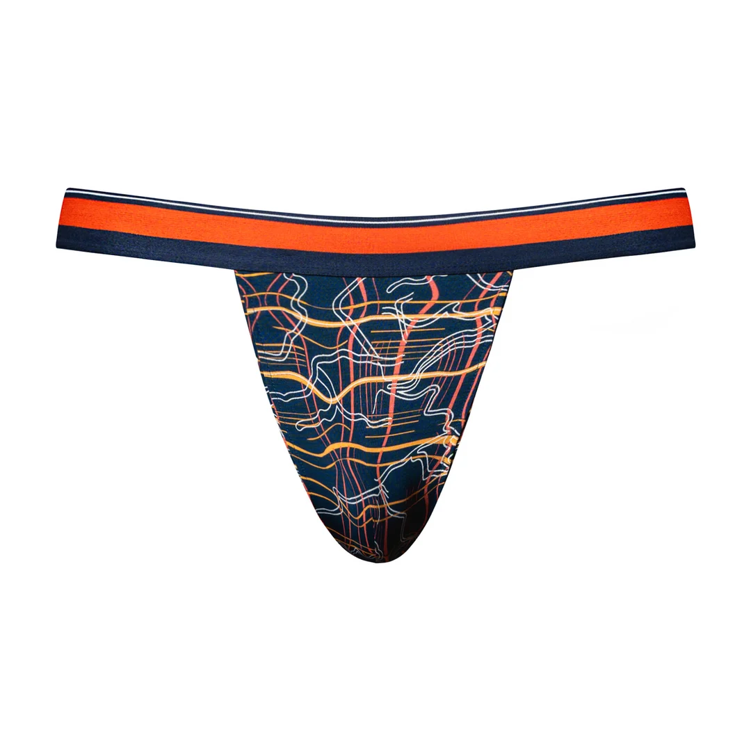 Male Power jock met witte marmerprint - Afbeelding 11
