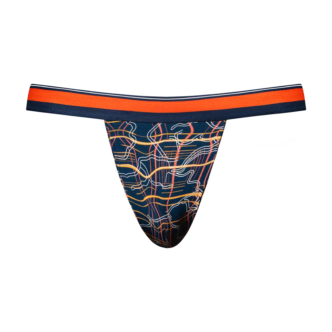 Male Power jock met witte marmerprint - Afbeelding 15