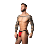 Jockstrap mesh met laag model voor sexy ondergoed mannen - Male Power - Afbeelding 8