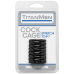 Cockring met geribbelde textuur – TitanMen