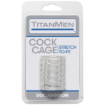 Cockring met geribbelde textuur – TitanMen