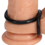Niet-vibrerende cockring met zacht TPR-materiaal – Cockring Set - Afbeelding 5