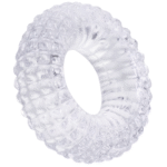 Niet-vibrerende cockring met rekbare textuur – De Radial - Afbeelding 2