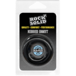 Niet-vibrerende cockring met geribbelde textuur – Cockring