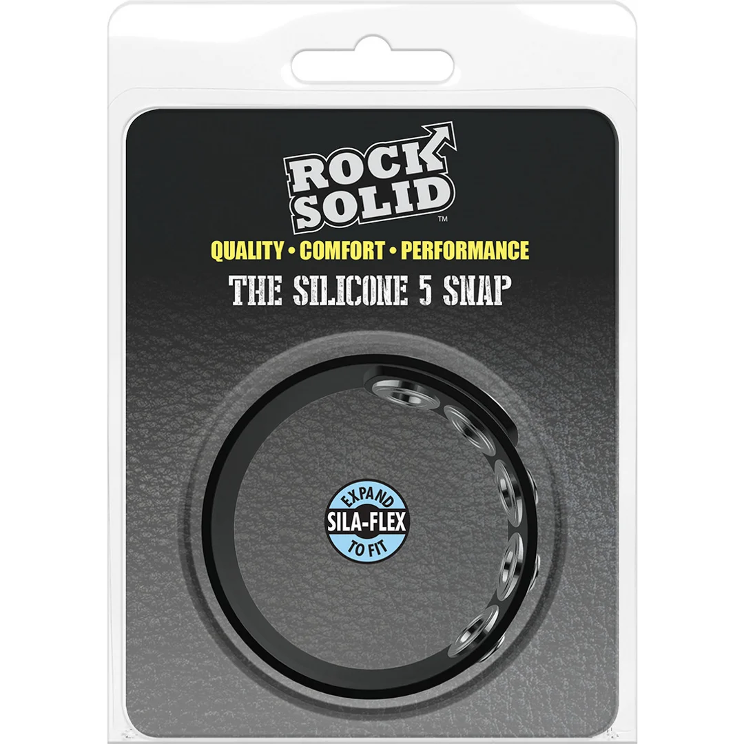 Doc Johnson Silicone Snap cockring - Afbeelding 1