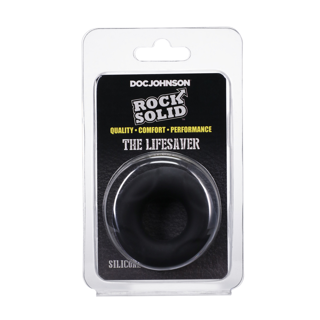 3700-33-CD-2 Niet-vibrerende cockring met ultra-zachte afwerking – Lifesaver - Afbeelding 1