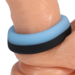 Niet-vibrerende cockring met glow-in-the-dark effect – Big O - Afbeelding 5