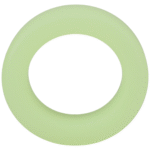 Niet-vibrerende cockring met glow-in-the-dark materiaal – De Big O - Afbeelding 6