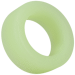 Niet-vibrerende cockring met glow-in-the-dark materiaal – De Big O - Afbeelding 2