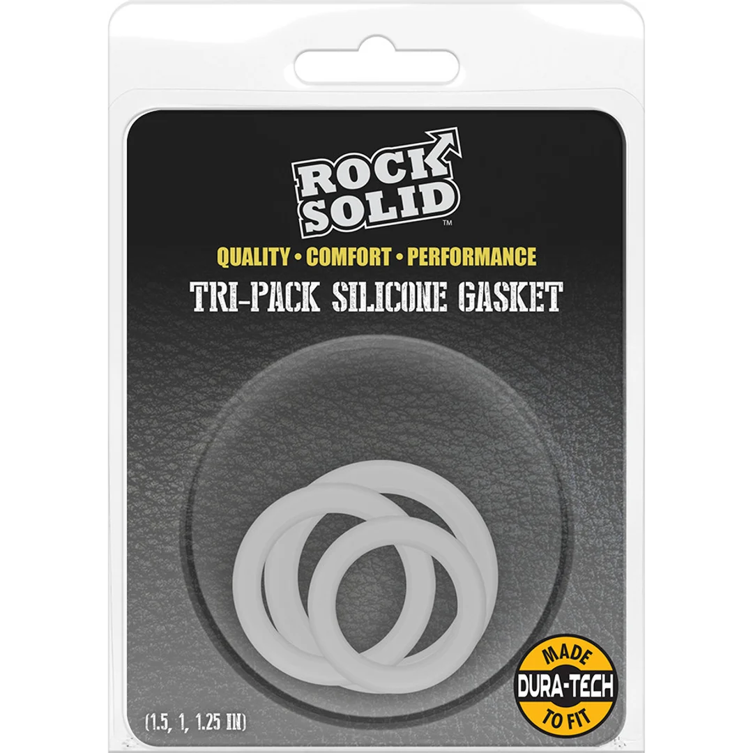Doc Johnson The Gasket siliconen cockring set - Afbeelding 1