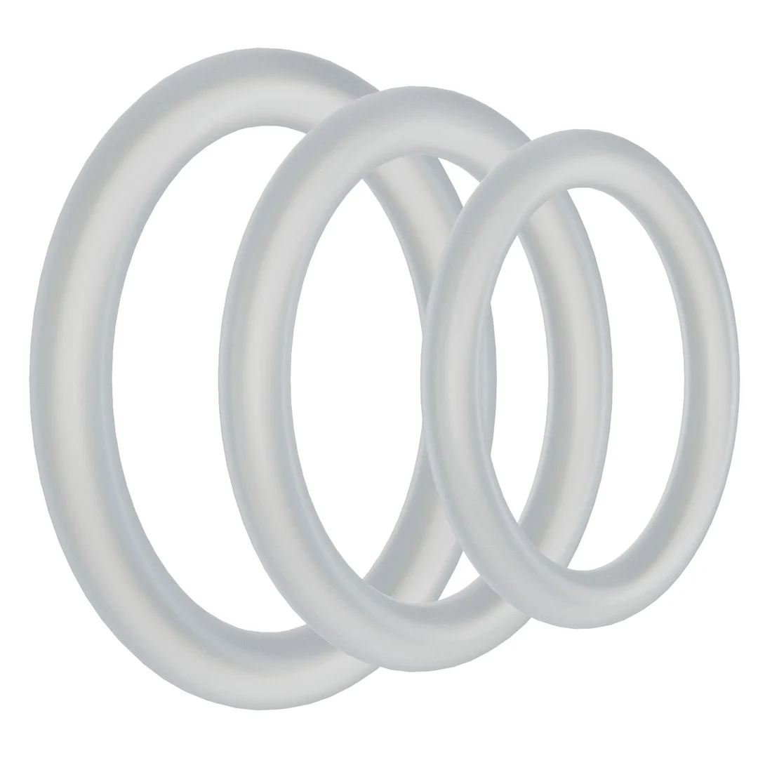Doc Johnson The Gasket siliconen cockring set - Afbeelding 6