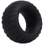 Niet-vibrerende cockring met lichte rek – De Monster - Afbeelding 2