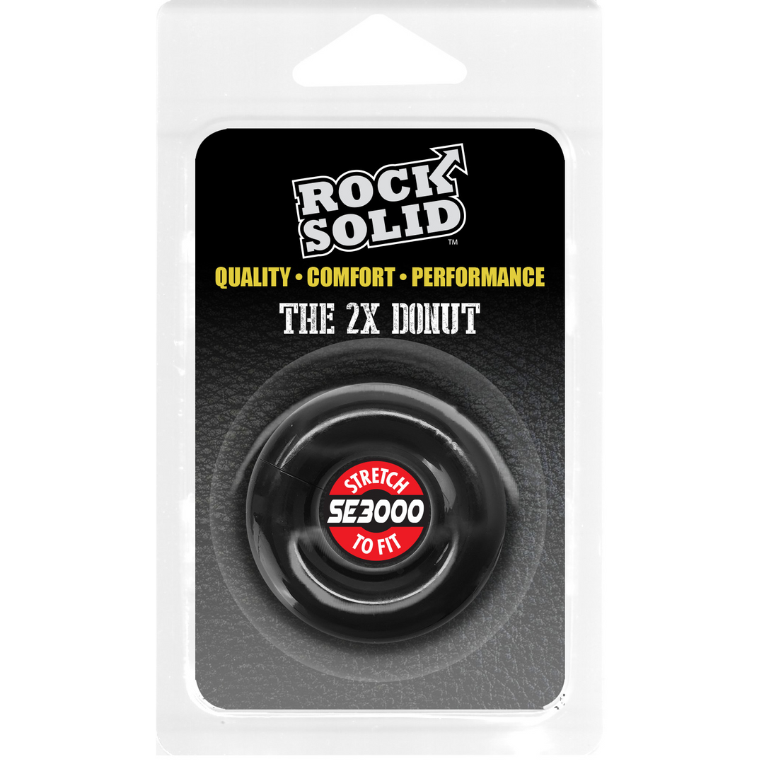 3700-62-CD-2 Niet-vibrerende cockring met zacht en rekbaar materiaal – Cockring - Afbeelding 1