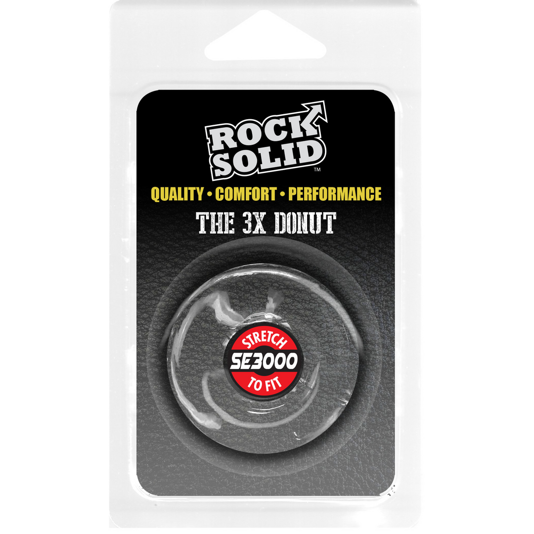 3700-65-CD-2 Niet-vibrerende cockring met super rekbaar TPE – Cockring - Afbeelding 1