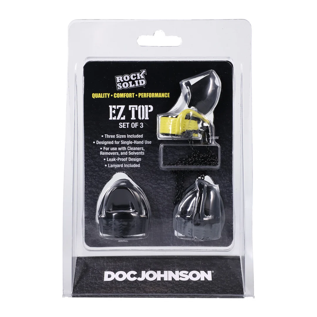 Set da 3 tappi Doc Johnson EZ Top