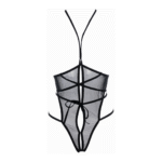 Open cup body met wikkelbandjes voor verleidelijke look en sexy lingerie - LIN - Afbeelding 3