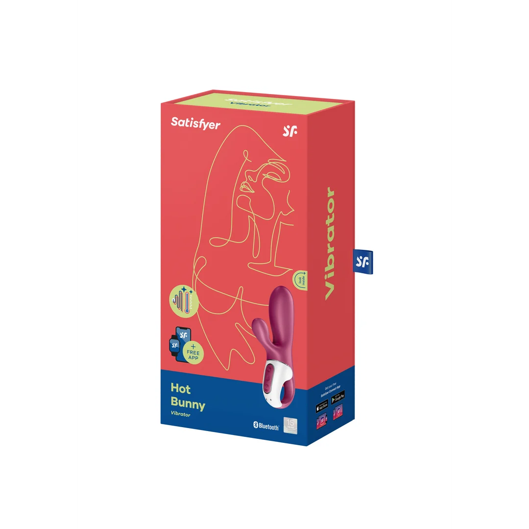 Satisfyer rabbit vibrator – verwarmende G-spot & clitoris stimulatie – Satisfyer Berry - Afbeelding 1