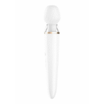 Satisfyer wand vibrator – app-controlled met verwisselbare opzetstukken – Satisfyer, wit - Afbeelding 5