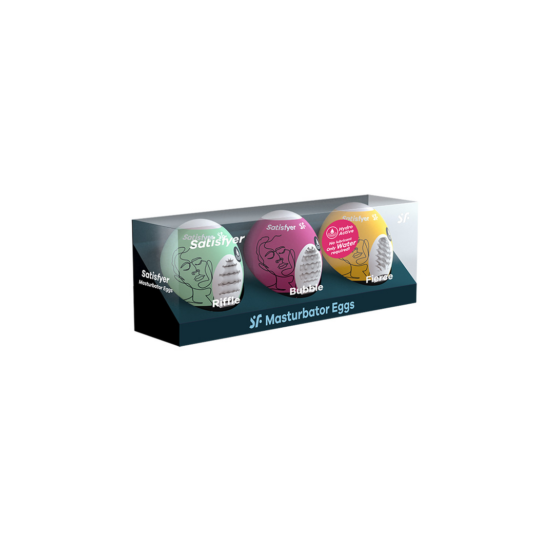 4001807-2 Pocket stroker met huidachtige textuur – Riffle, Bubble, Fierce - Afbeelding 1