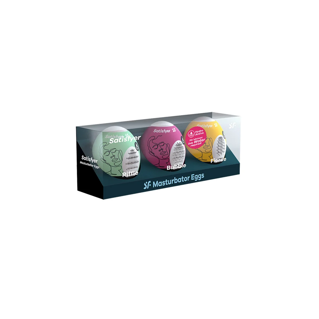 Pocket stroker met huidachtige textuur – Riffle, Bubble, Fierce - Afbeelding 1