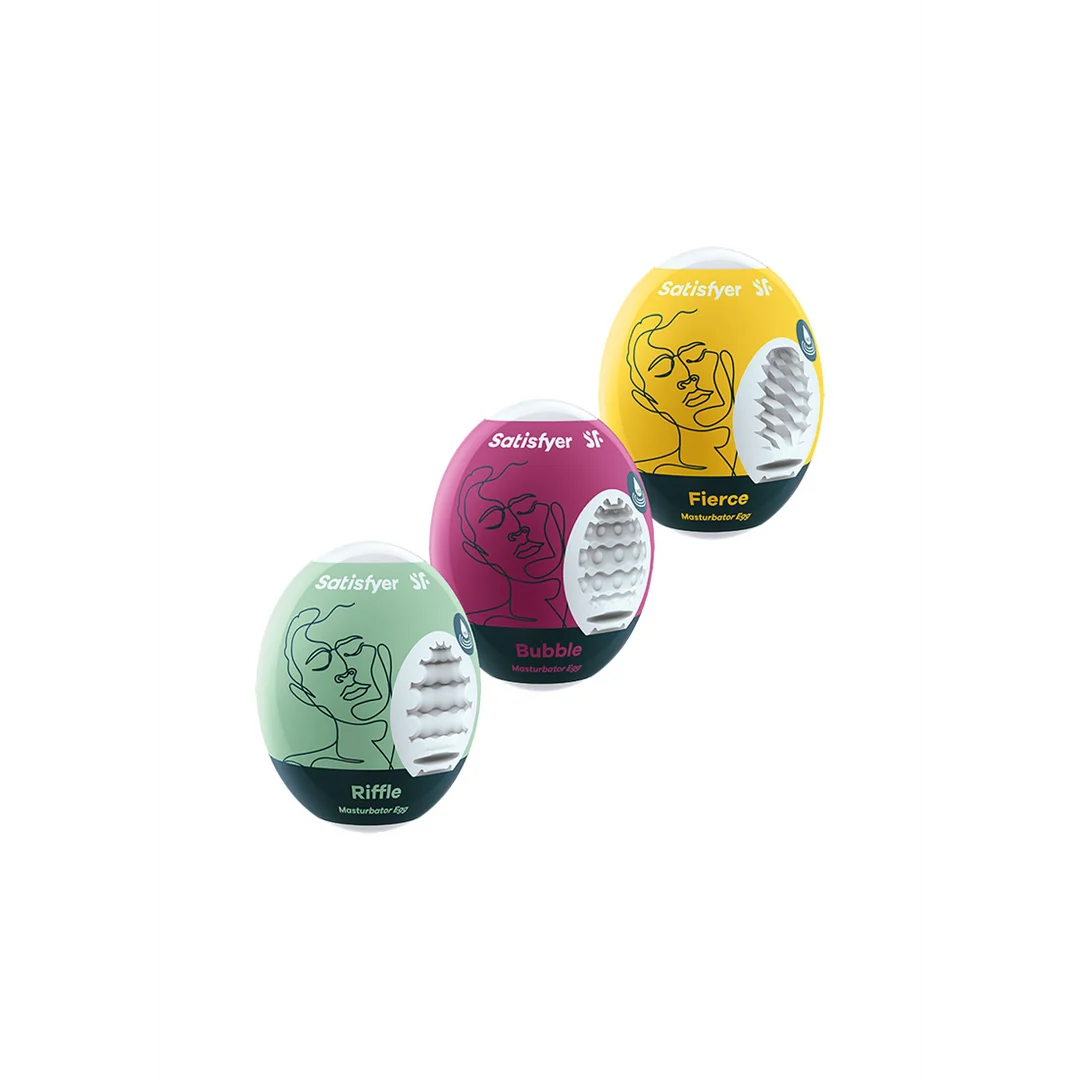 Pocket stroker met huidachtige textuur – Riffle, Bubble, Fierce - Afbeelding 2