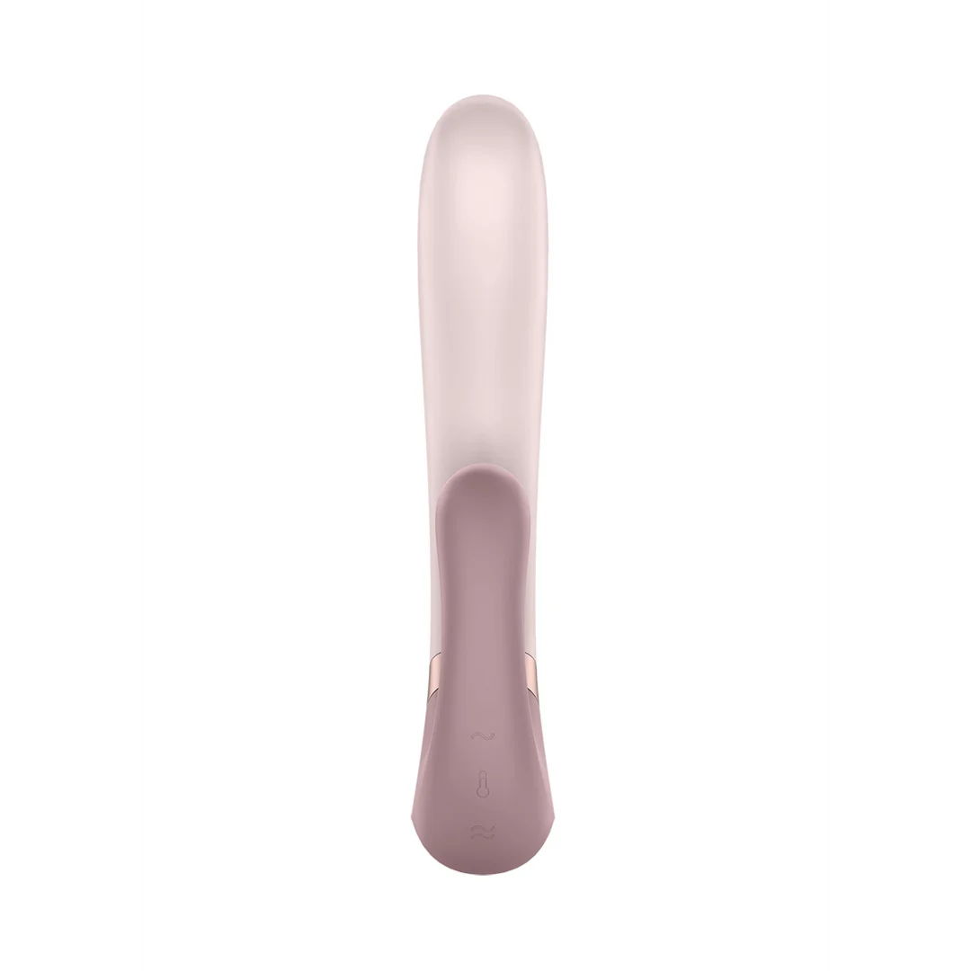 Satisfyer rabbit vibrator – verwarmend & app-controlled – Satisfyer Heat Wave Mauve - Afbeelding 2