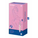 Satisfyer Bullet vibrator met draaiende tip – Oud Roze