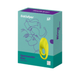 Vibrerende cockring met clitorisstimulator – Spectaculaire - Dubbele Band Vibrerende Cockring - Neon Groen