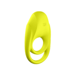 Vibrerende cockring met clitorisstimulator – Spectaculaire - Dubbele Band Vibrerende Cockring - Neon Groen - Afbeelding 4