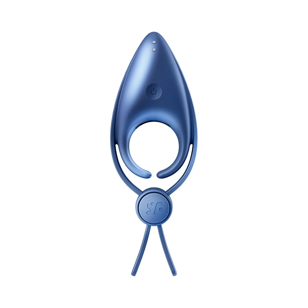 Anneau vibrant pour pénis Satisfyer Sniper bleu gris – Image 2