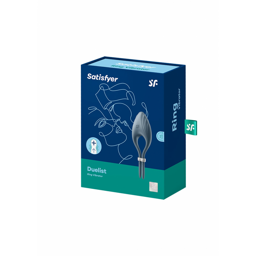 4018447-2 Vibrerende cockring met verstelbare ring – Duelist - Afbeelding 1