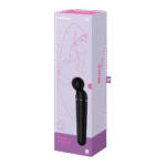 Satisfyer Wand vibrator – 10 standen & 6 intensiteiten – Satisfyer Zwart/Roze Goud