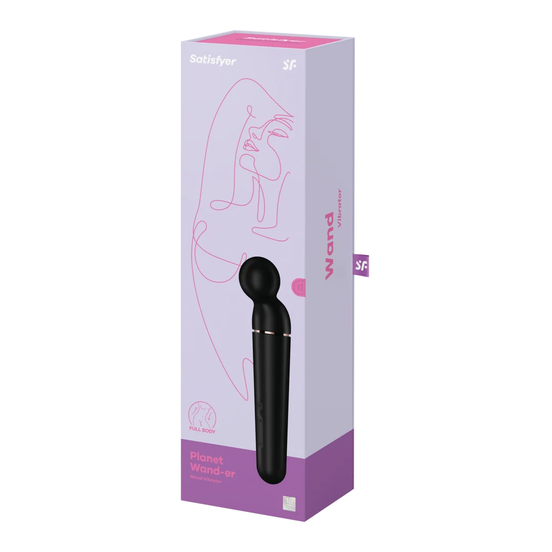 Satisfyer Massagegerät mit 10 Einstellungen und 6 Intensitätsstufen, Satisfyer Schwarz/Roségold – Bild 1