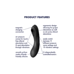 Satisfyer G-spot vibrator met 11 luchtpulsgolven – Curvy Trinity 4 - Afbeelding 3
