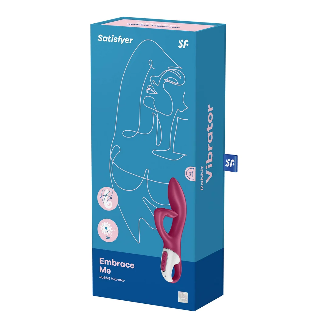 4036601-2 Satisfyer Omarm Me Rabbit Vibrator Berry – Bild 1