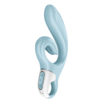 Satisfyer rabbit vibrator – dubbele stimulatie met 2 motoren – blauw - Afbeelding 5