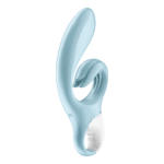 Satisfyer rabbit vibrator – dubbele stimulatie met 2 motoren – blauw - Afbeelding 4