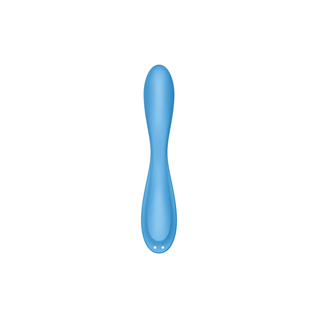 Satisfyer G-spot vibrator – buigzame hals – Satisfyer G-Spot Flex 4 blauw - Afbeelding 3