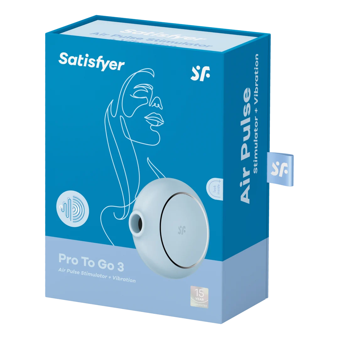 Satisfyer Clitoris vibrator met twee motoren – Pro To Go 3 - Afbeelding 1