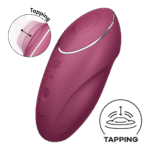 Satisfyer Clitoris vibrator met 11 tappings- en vibratieprogramma's – Tap en Climax 1 - Afbeelding 5
