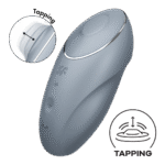 Satisfyer Clitoris vibrator met 11 tappings- en vibratieprogramma's – Tap en Climax 1 - Afbeelding 17