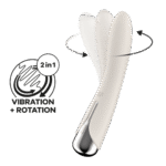 Satisfyer G-spot vibrator met roterende kop – Spinning Vibe 1 - Afbeelding 17