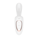 Satisfyer rabbit vibrator – dubbele motor & 12 standen – wit - Afbeelding 2