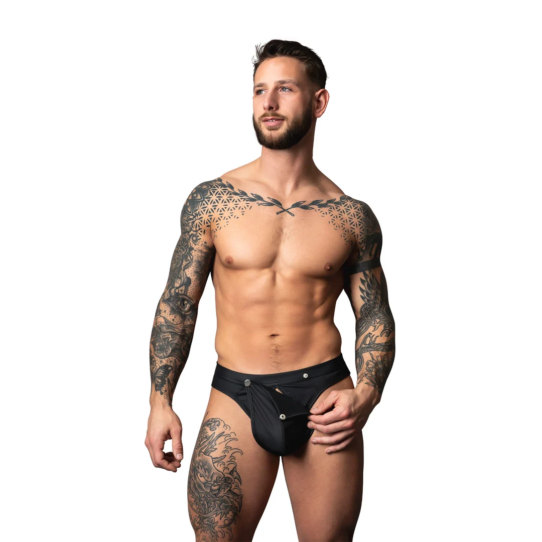Male Power Snap Off Tanga – Bild 4