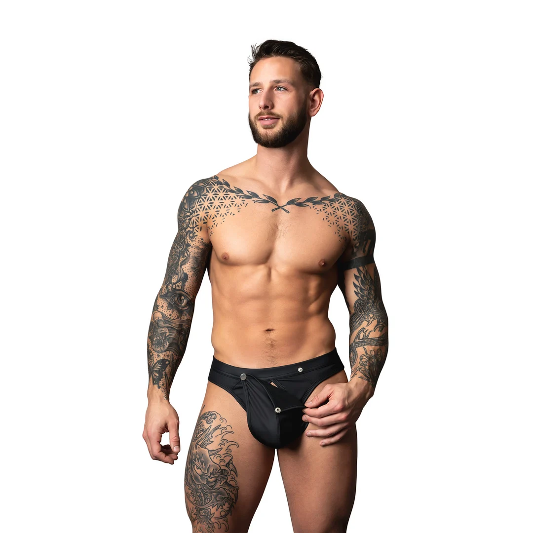 Male Power Snap Off Tanga – Bild 8