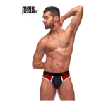 Sportieve panel-string met retro-accent voor atletische look – Male Power - Afbeelding 6