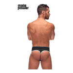 Sportieve panel-string met retro-accent voor atletische look – Male Power - Afbeelding 9